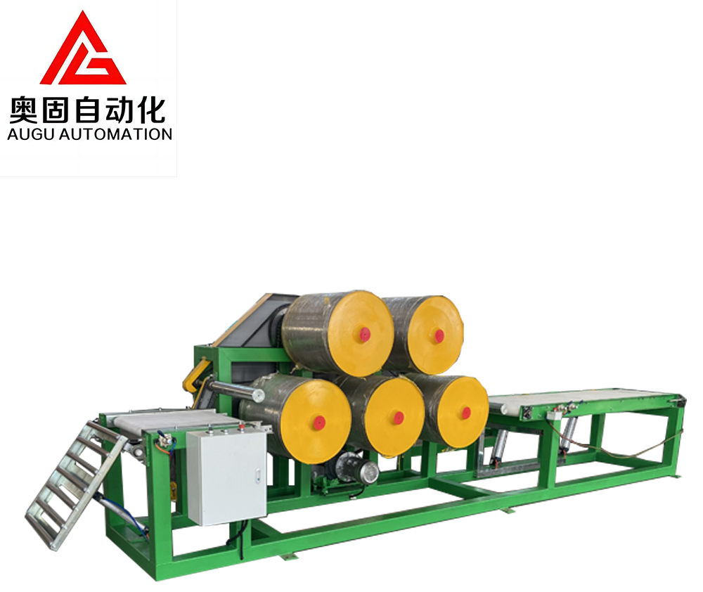 Augu Automation: ligne de refroidissement à rouleaux en caoutchouc personnalisée pour votre production