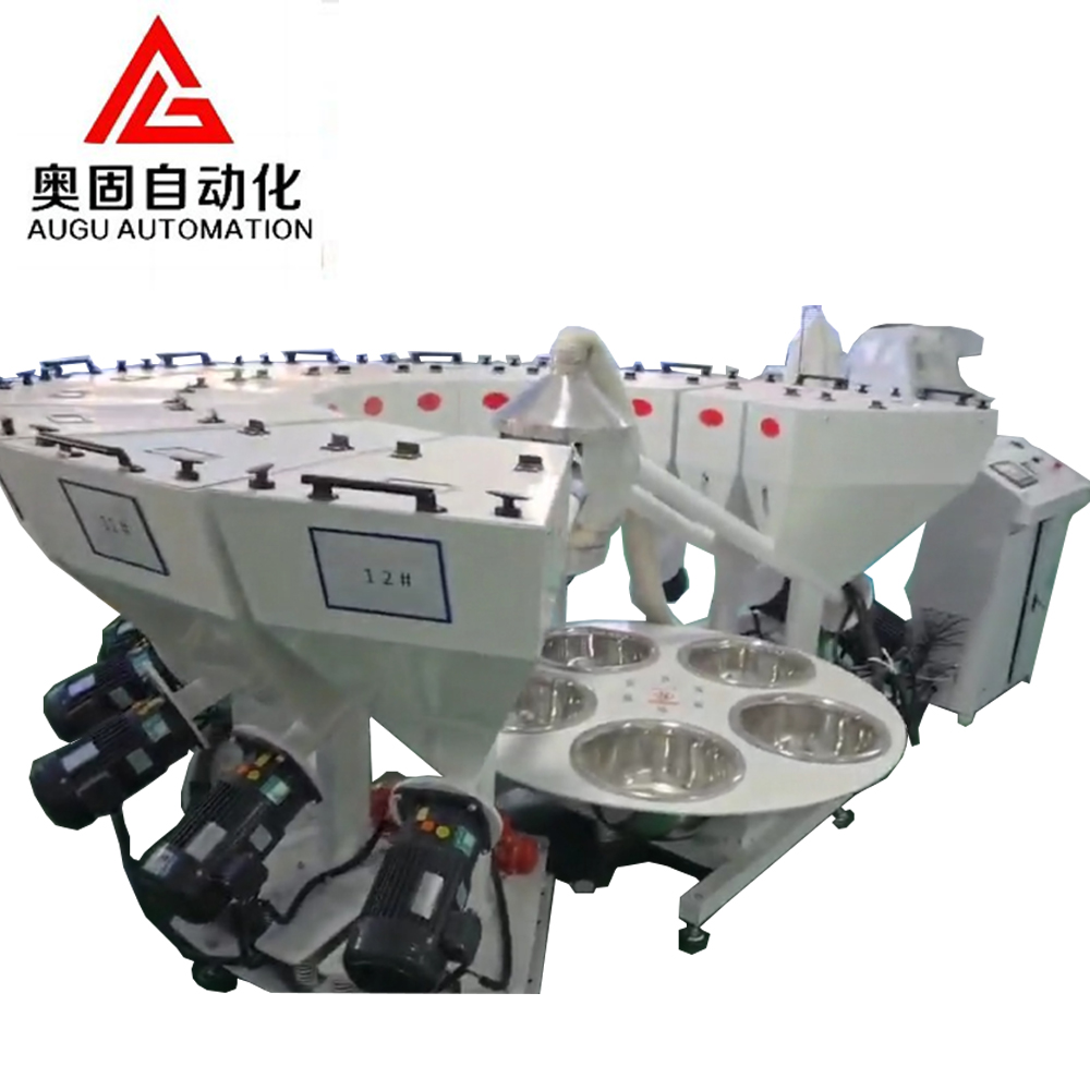 Système de pesage d'équipement de mélangeur chimique à 10 stations Augu : stable, précis et personnalisable​