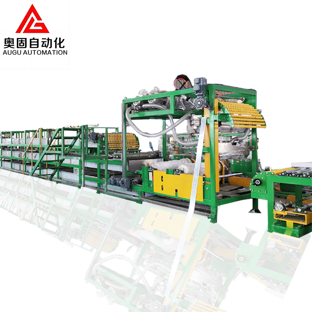 Ligne de refroidissement de feuilles de caoutchouc Augu : personnalisable, de haute qualité et rentable !